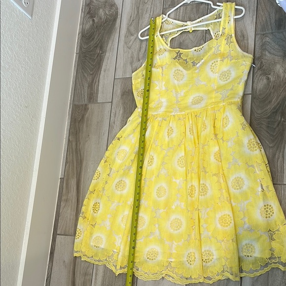 Plenty by Tracy Reese Yellow Floral Lace Dress - Picture 12 of 12